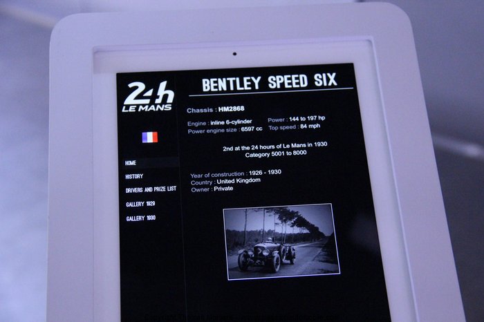 bentley speed six 24h du mans 1930 (salon de Genve 2014)