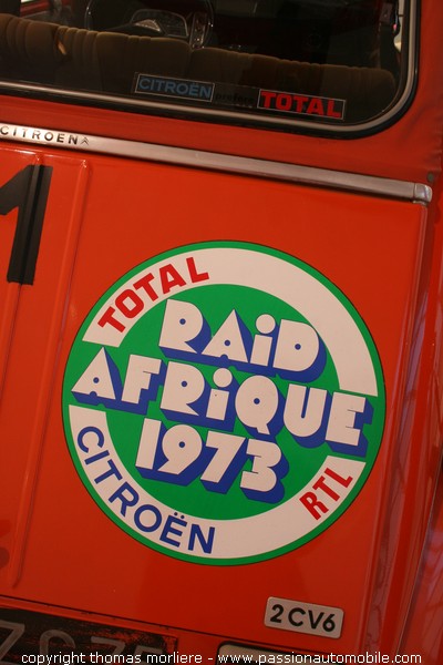 2 CV Rallye Raid Afrique 1973 (Citroen C42 (Showroom Citroen - Champs lyse))