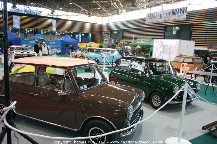 50 ans mini (Salon voiture de collection Lyon 2009)