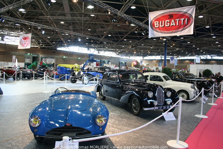 Expo Bugatti au salon Epoqu'auto 2009