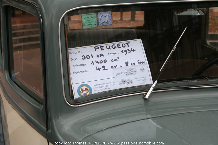 Peugeot 301 CR 1934 (Salon Epoqu'auto 2009)