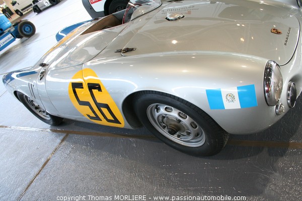 Porsche 550 Spyder 1955 au salon de voiture de collection Epoqu'auto 2008