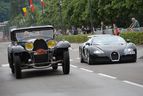 Bugatti royale et Bugatti Veyron