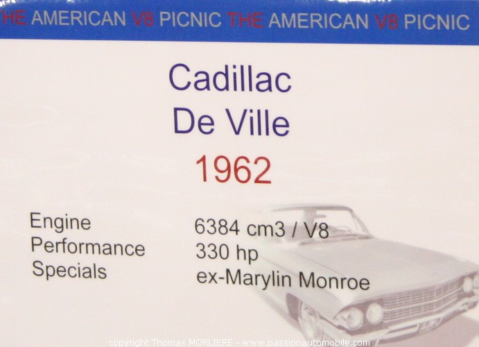 Cadillac de Ville 1962 Ex Marylin Monroe (Salon de Genève Classics 2009)