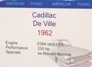 Cadillac de Ville 1962 Ex Marylin Monroe
