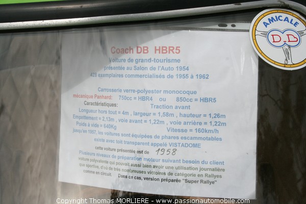 DB HBR 5 Coach (Le Mans Classic 2008)