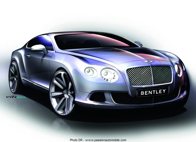 Bentley Continental GT 2010 (Mondial de l'auto Paris 2010)