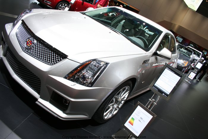 Cadillac CTS V 2009 (Mondial de l'automobile 2008)