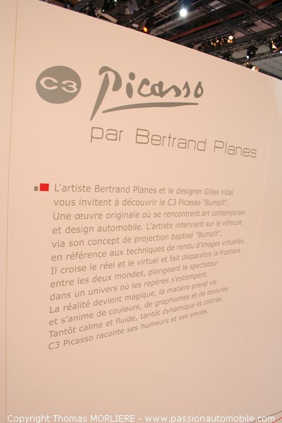 C3 Picasso par Bertrand Planes (Mondial automobile 2008)