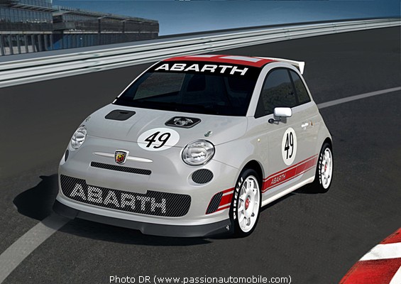 Fiat 500 Abarth Assetto Corse 2008 (Mondial de l'auto 2008)