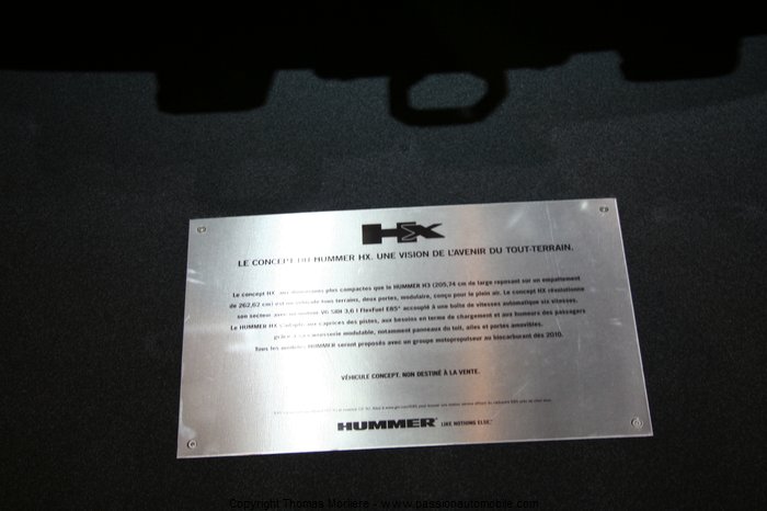 Hummer HX Concept 2008 (Salon mondial auto Paris 2008)