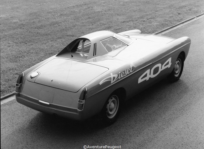 Peugeot 404 Diesel Records 1965 (Incroyable collection - Mondial auto 2010)