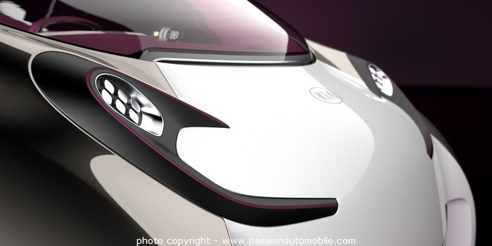 Kia POP Concept-Car 2010 au SALON MONDIAL DE L ' AUTOMOBILE 2010