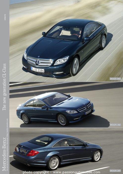 Nouvelle Mercedes CL 2010 (Mondial de l'automobile 2010)