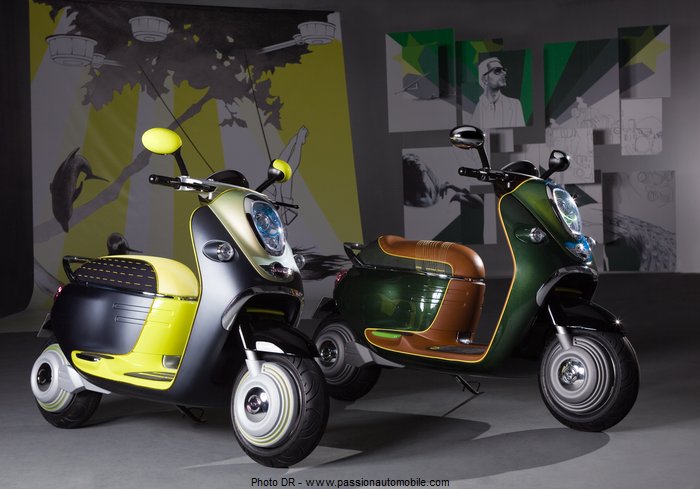 Mini Scooter E Concept Electrique 2010 (Mondial de l'automobile 2010)