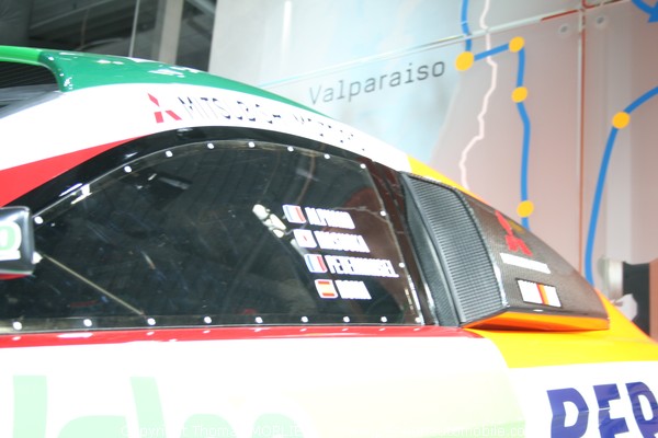 Mitsubishi racing Lancer dakar 2009 (Mondial de l'automobile 2008)