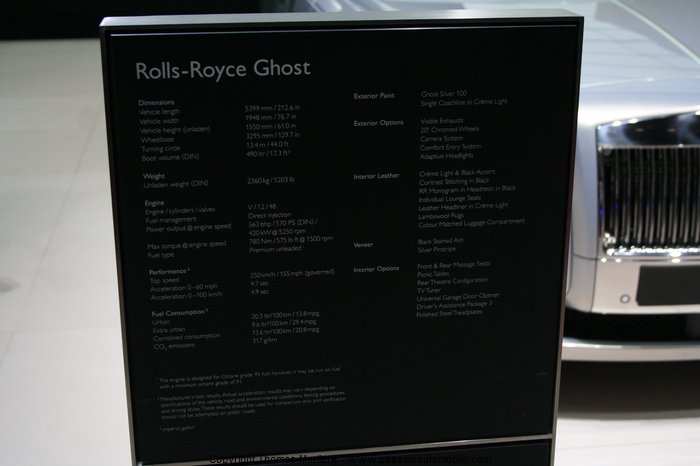 rolls royce 2010 (Salon mondial automobile 2010)
