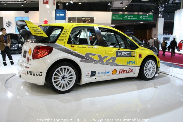 SX 4 WRC 2008 (salon de l'automobile 2008)