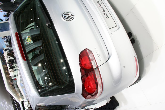 Volkswagen Golf bluemotion 2008 (Mondial de l'automobile 2008)