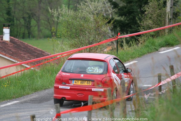 00 - Peugeot 206 (Rally Lyon Charbonniere 2009)