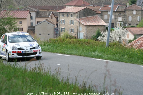 116 - CHAZEL TECHNO COURSE - JONGBLOED - Renault Clio (Lyon Charbonnieres 2009)