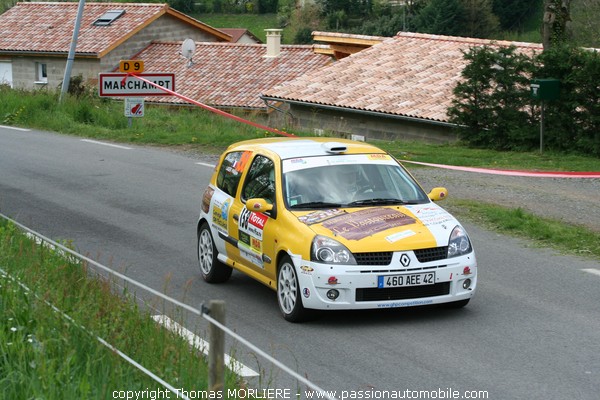 158 - REIGNIR - Renault Clio Ragnotti   (Rally Lyon Charbonniere 2009)