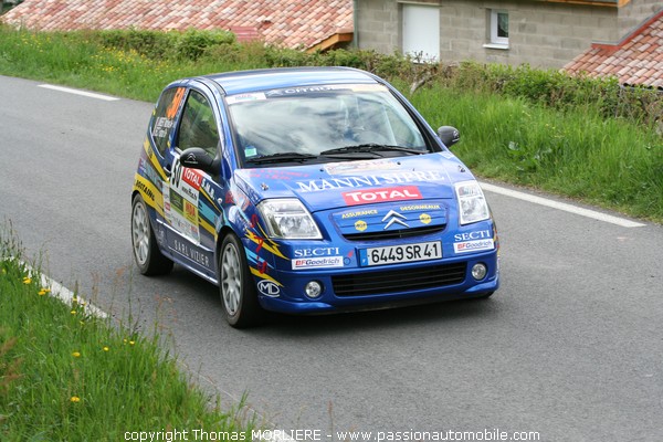 50 - TEAM FJ - BECT - Citron C2 R2 Max (Rally Lyon Charbonnieres 2009)