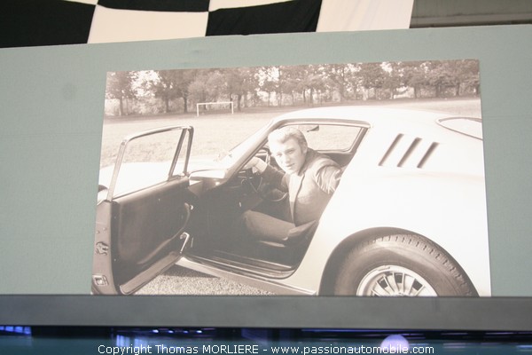 Automobile Johnny Hallyday (Salon Voiture de collection Retromobile 2009)