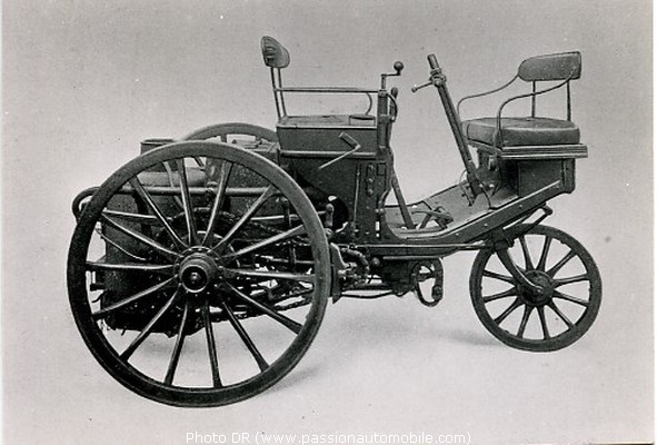 Tricycle  vapeur Serpolet Peugeot 1889 (RETROMOBILE 2009 (AVENTURE PEUGEOT))