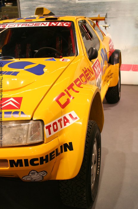 citroen zx rallye raid paris moscou pekin 1992 (Salon Retromobile 2011)