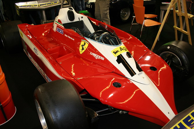 Ferrai 312 T3 (Ferrari du coureur Gille Villeneuve) (RETROMOBILE 2007 - Collection de Nick MASON)
