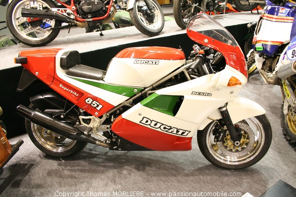 Ducati Type 851 1989 (Moto de collection) - Retromobile 2009