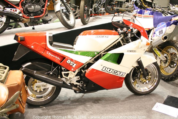 Moto Ducati Type 851 1989 (Rétromobile)