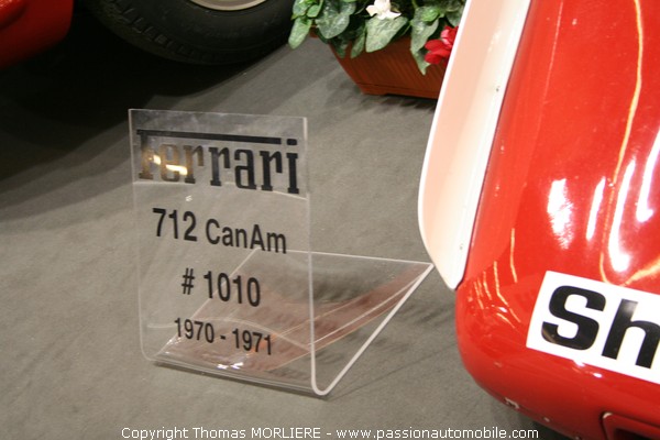 Ferrari 712 CanAm 1010 1970-1971 (Salon Voiture de collection Retromobile 2009)