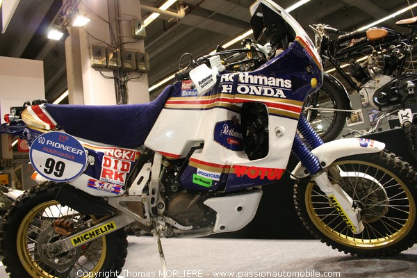 Moto Honda Paris-dakar 1989 (Salon Retromobile 2009)