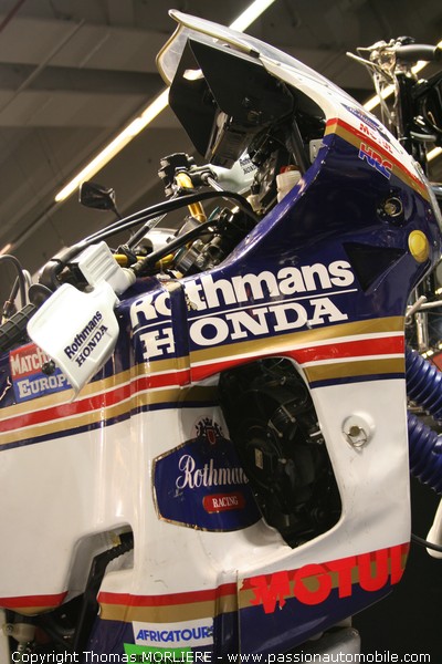 Moto Honda Paris-dakar 1989 (Salon auto Retromobile 2009)
