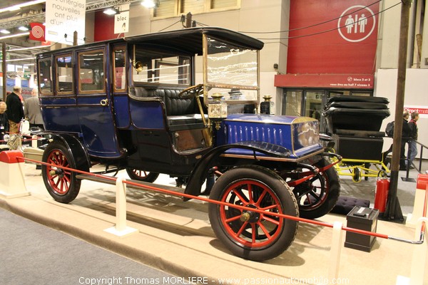 Krieger Limousine de voyage 1908 (Salon Voiture de collection Retromobile 2009)