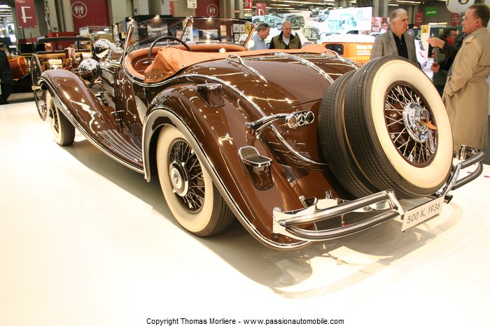 mercedes benz 500 k roadster de luxe 1934 (Salon Retromobile 2011)