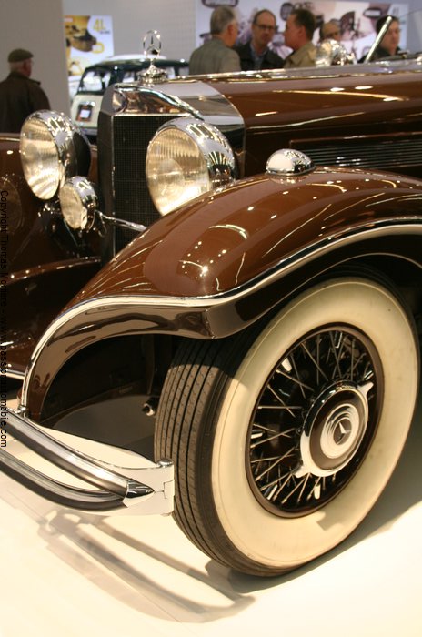mercedes benz 500 k roadster de luxe 1934 (Rétromobile 2011)