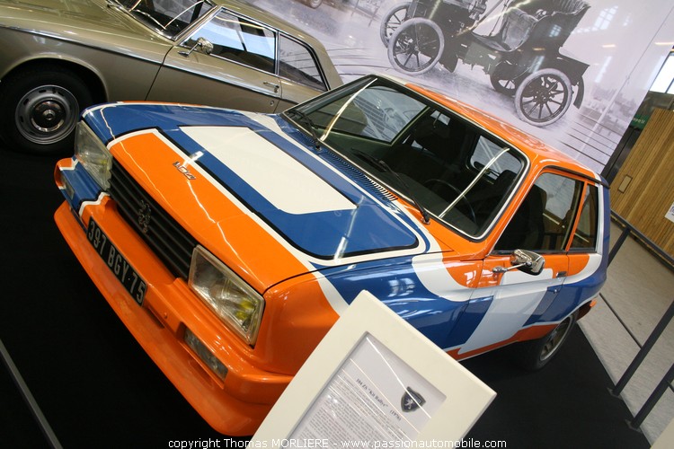 Peugeot 104 ZS Kit Rallye 1976 au Salon Retromobile 2010