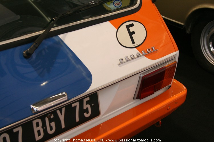 Peugeot 104 ZS Kit Rallye 1976 (salon Retromobile 2010)