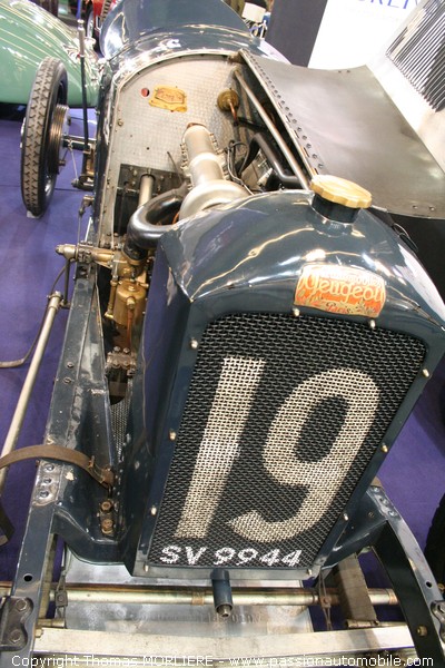 Peugeot 3 Litres Indianapolis racing 2 places 1920 - 1923 (Salon Retromobile 2009)
