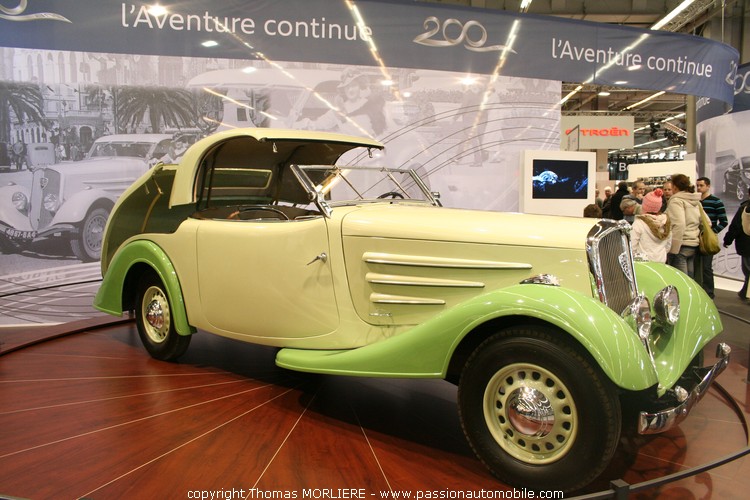 Peugeot 601 Eclipse 1935 (salon Retromobile 2010)