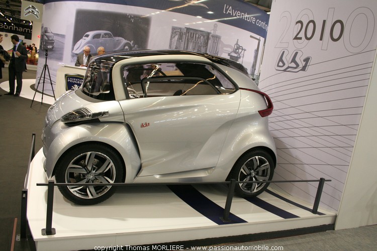 Peugeot BB1 Concept-Car 2010 au Salon Retromobile 2010
