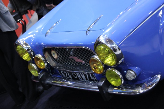 peugeot coupe 403 rene bernard 1956 (Salon automobile Retromobile 2014)