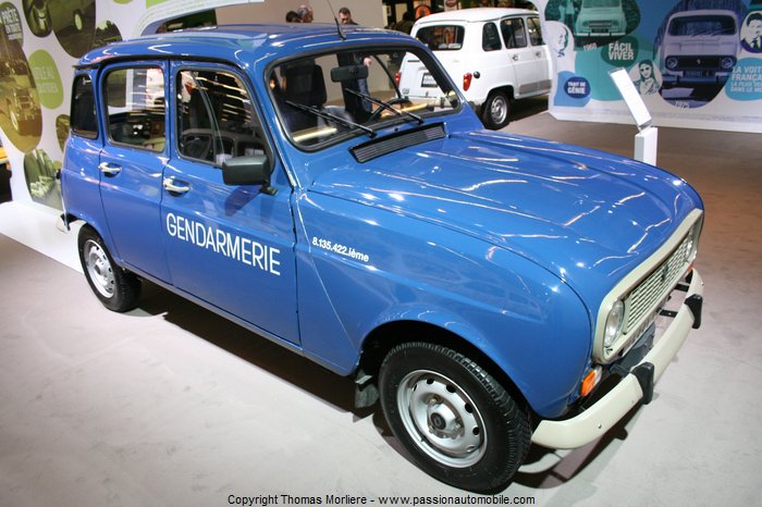 renault 4 gendarmerie 1992 (Salon Retromobile 2011)