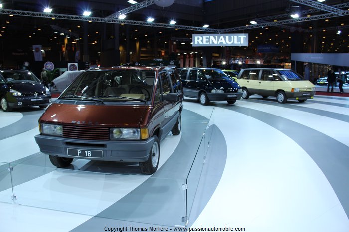 renault espace retromobile 2014 (Salon automobile Retromobile 2014)