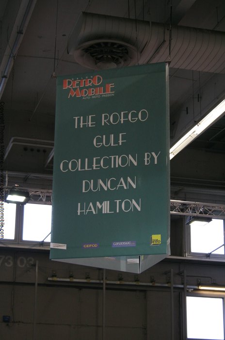 the rofgo gulf collection by duncan hamilton au SALON RETROMOBILE 2011