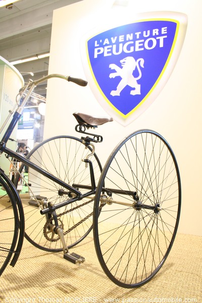 Peugeot Tricycle  pdales 1889 (Retromobile 2009)
