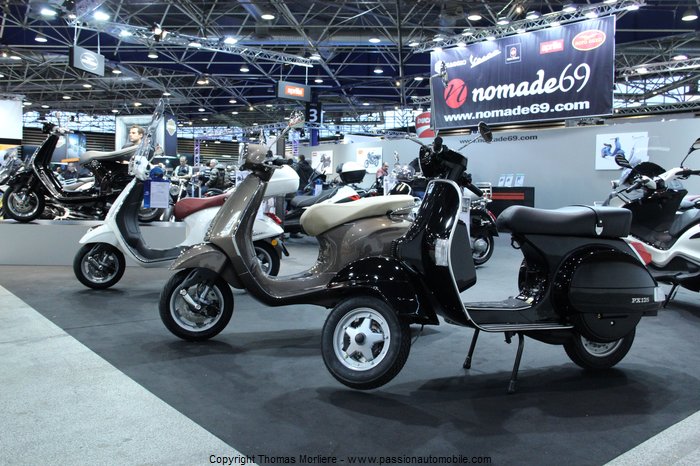 aprilia moto guzzy vespa salon moto lyon 2014 (Salon 2 roues de Lyon 2014)